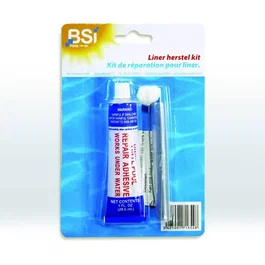 BSI Kit de reparación de revestimientos 5425 - Sellado para piscinas y spas - Repara agujeros y grietas