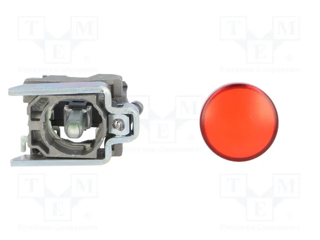 SCHNEIDER ELECTRIC Lámpara de control Harmony XB4 ZBVB rojo Ø22mm