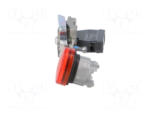 SCHNEIDER ELECTRIC Lámpara de control Harmony XB4 ZBVB rojo Ø22mm