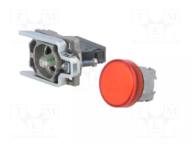 SCHNEIDER ELECTRIC Lámpara de control Harmony XB4 ZBVB rojo Ø22mm