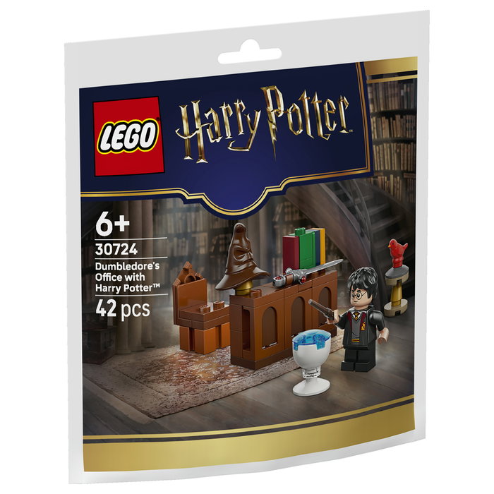 LEGO 30724 Harry Potter Dumbledore's Office Polybag - Juego de Construcción de 42 Piezas, Multicolor, para Niños de 6 Años o Más