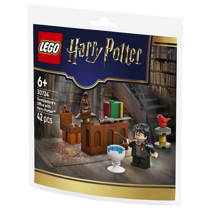 LEGO 30724 Harry Potter Dumbledore's Office Polybag - Juego de Construcción de 42 Piezas, Multicolor, para Niños de 6 Años o Más