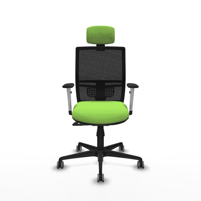 PIQUERAS Y CRESPO Silla de oficina Yunquera con mecanismo Sincro, Pistacho y Negro PIQUERAS Y CRESPO Silla de oficina Yunquera con mecanismo Sincro, Pistacho y Negro