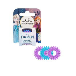 Invisibobble Coletero Invisible Kids Original Disney Frozen 3 Piezas Resistente al Agua