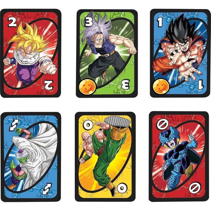 MATTEL UNO Dragon Ball Z Juego de cartas