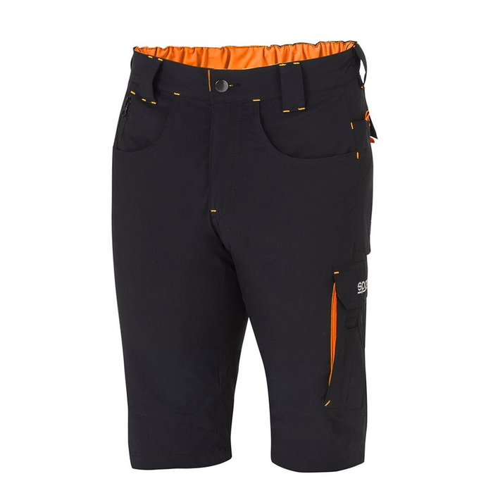 Sparco Pantalón Corto Light Tech S02428NRAF3L Talla L Negro-Naranja 90% Nailon 10% Elastán 170gr/m² Sparco Pantalón Corto Light Tech S02428NRAF3L Talla L Negro-Naranja 90% Nailon 10% Elastán 170gr/m²