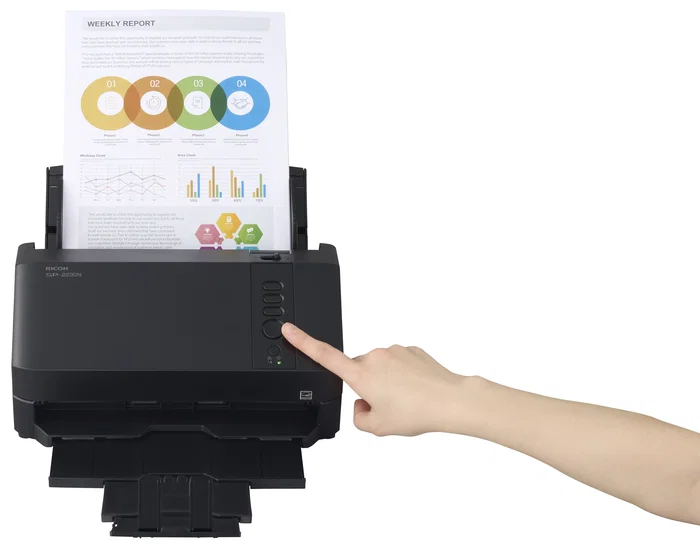 Fujitsu Ricoh SP-2230N Escáner con ADF Negro Fujitsu Ricoh SP-2230N Escáner con ADF Negro