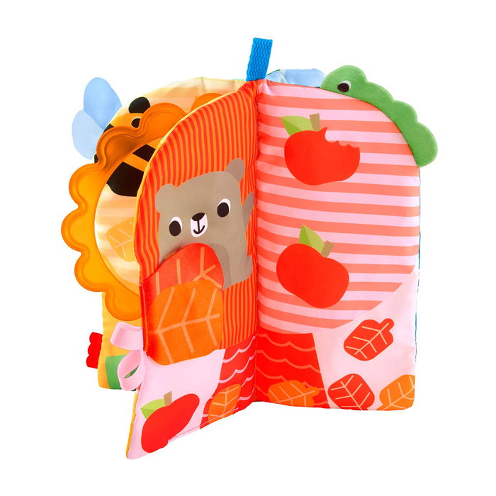 Fisher-Price JKP53 Libro Sensorial Suave de Estaciones para Bebés +3 Meses