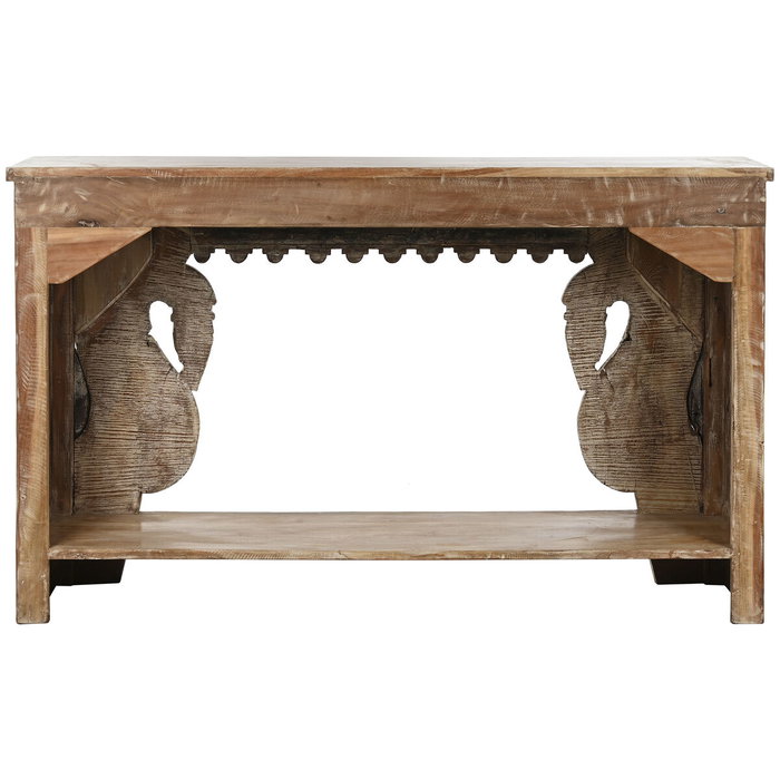 DKD Home Decor Consola Item Home Natural 148 x 38 x 91 cm Teca y Mango