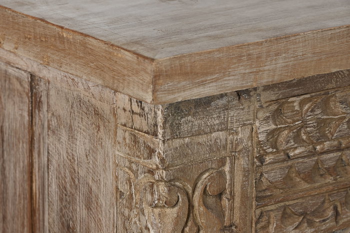 DKD Home Decor Consola Item Home Natural 148 x 38 x 91 cm Teca y Mango