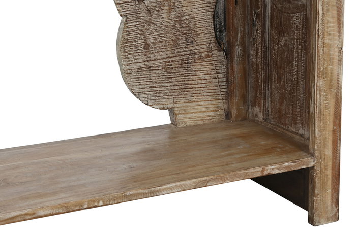 DKD Home Decor Consola Item Home Natural 148 x 38 x 91 cm Teca y Mango