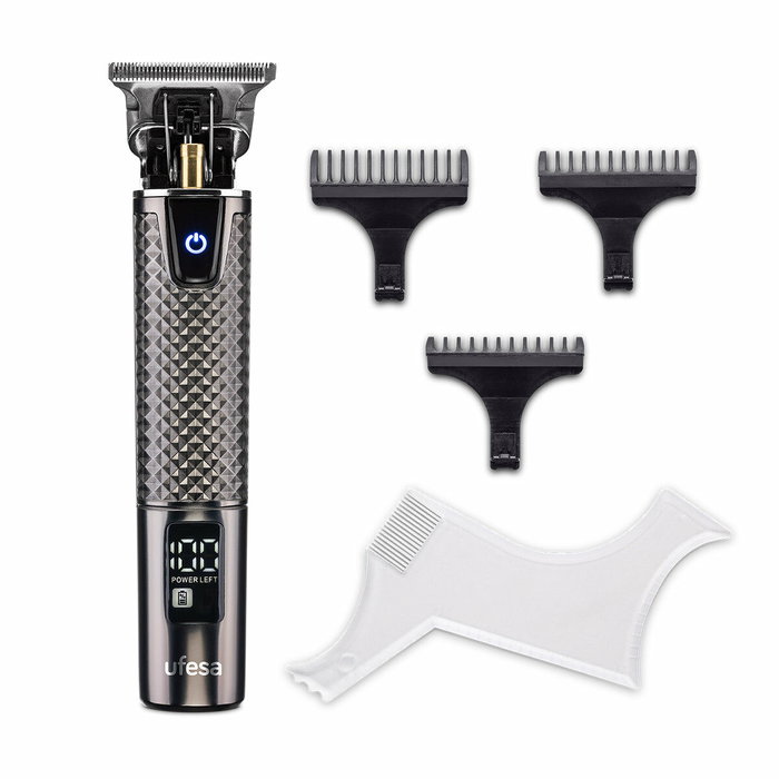 Ufesa Cortapelos Razor Fade 60105931 Cuchilla en Forma de T, 3 Peines Fijos Ufesa Cortapelos Razor Fade 60105931 Cuchilla en Forma de T, 3 Peines Fijos