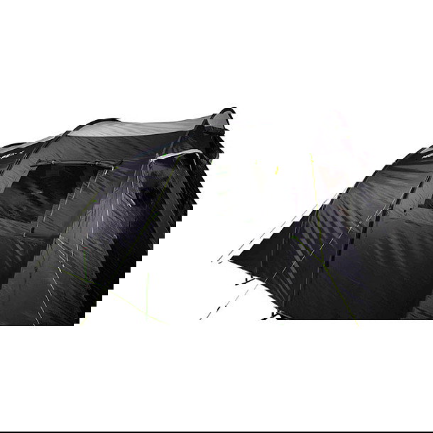 High Peak Familia Ancona 5.0 Tienda de Campana Tunel para 5 Personas, Resistente, Colores Verde y Gris