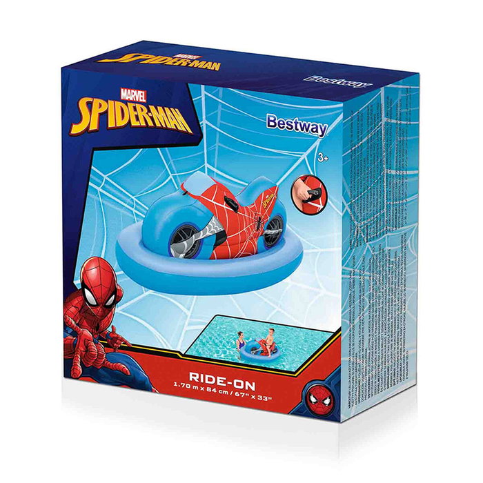 Bestway Figura Hinchable Moto Spiderman 170x84 cm Bestway Figura Hinchable Moto Spiderman 170x84 cm