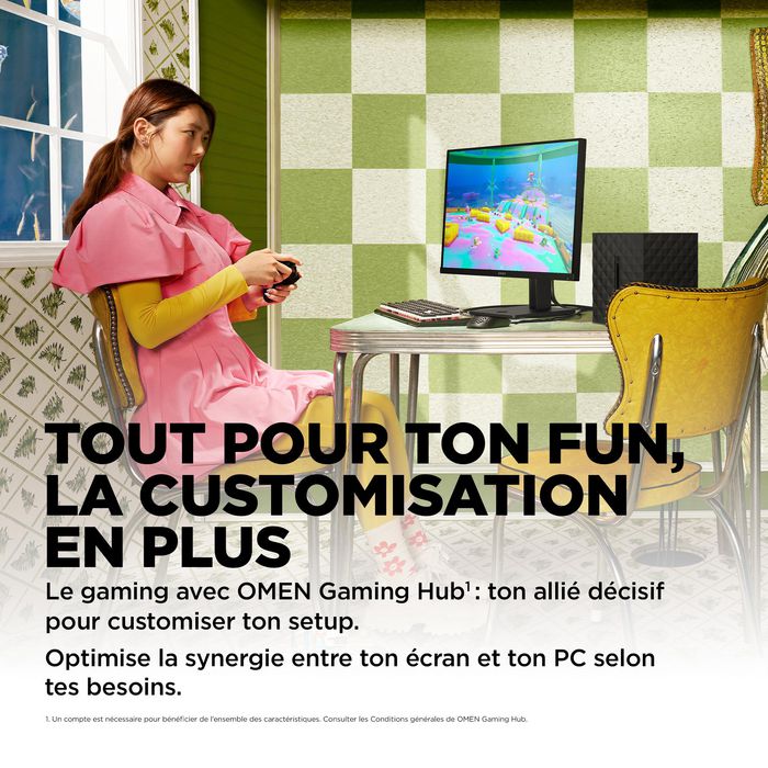 HP OMEN 27q Gaming Monitor 27" QHD 165Hz