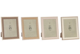 DKD Home Decor Set de 4 Marcos de Fotos 15x20 cm Surtidos