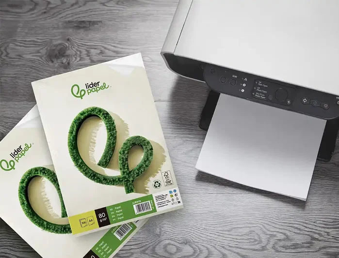 Liderpapel Papel A4 80g/m2 Reciclado Liso 100 Hojas Liderpapel Papel A4 80g/m2 Reciclado Liso 100 Hojas