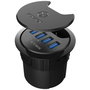 ICY BOX IB-HUB1403 HUB USB 4x USB 3.0 Type-A Negro