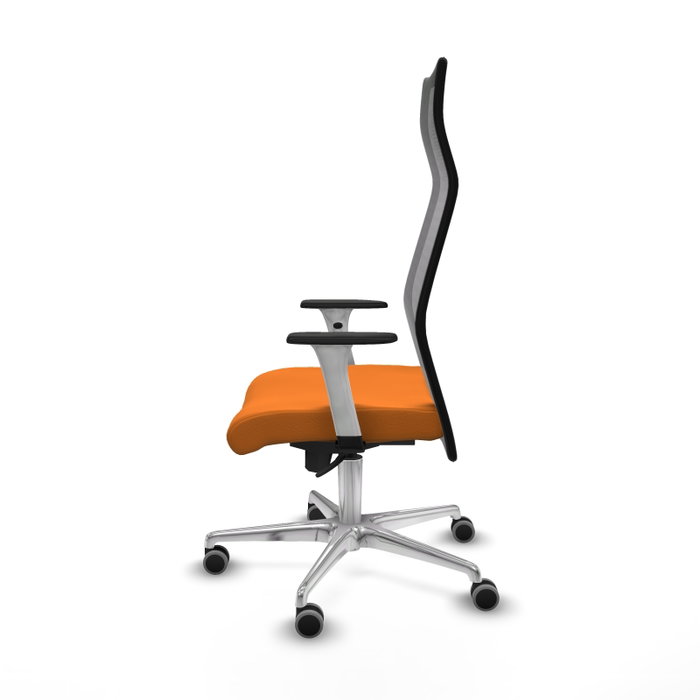 PIQUERAS Y CRESPO Sillón Albacete Sincro Naranja y Negro