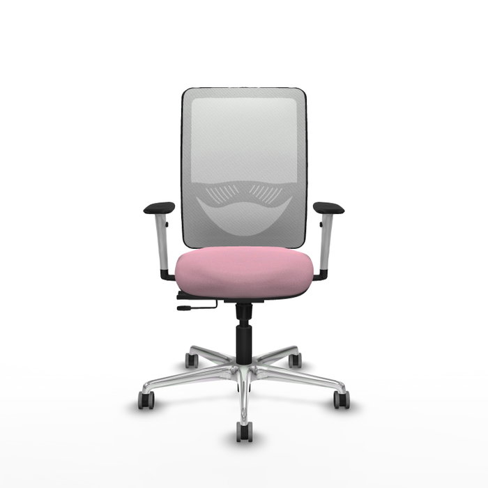 PIQUERAS Y CRESPO Silla de oficina Zulema Rosa y Blanca PIQUERAS Y CRESPO Silla de oficina Zulema Rosa y Blanca
