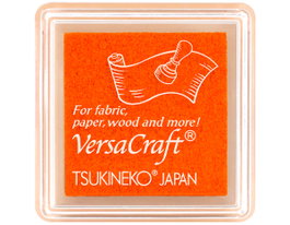 Tsukineko Tinta VERSACRAFT color tangerina 33x33mm Almohadilla
