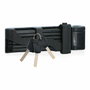Dunlop Candado plegable con llave de 85 cm Negro