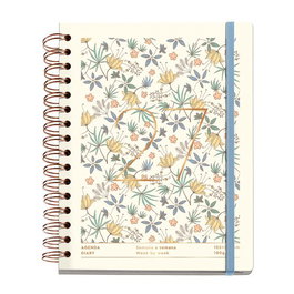 Miquelrius Agenda Anual 2027 Trends Liberty Wire-O Tapa Extra Cream