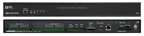 Crestron Sistema de Control 4-Series CP4 Montable en Rack con Potente Motor de Control y Puertos Integrados - Ref. 6511816