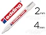 edding Marcador de Efecto Lacado 750 Blanco 2-4 mm edding Marcador de Efecto Lacado 750 Blanco 2-4 mm