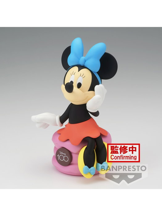 Banpresto Figura Disney Characters Sofubi Minnie Mouse 100th Anniversary ver. 11 cm