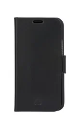 Dbramante1928 Funda cartera Copenhagen Slim para Apple iPhone 13 - Cuero negro, bolsillo para tarjetas, compatible 6.1 pulgadas (15.5 cm)