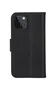 Dbramante1928 Funda cartera Copenhagen Slim para Apple iPhone 13 - Cuero negro, bolsillo para tarjetas, compatible 6.1 pulgadas (15.5 cm)