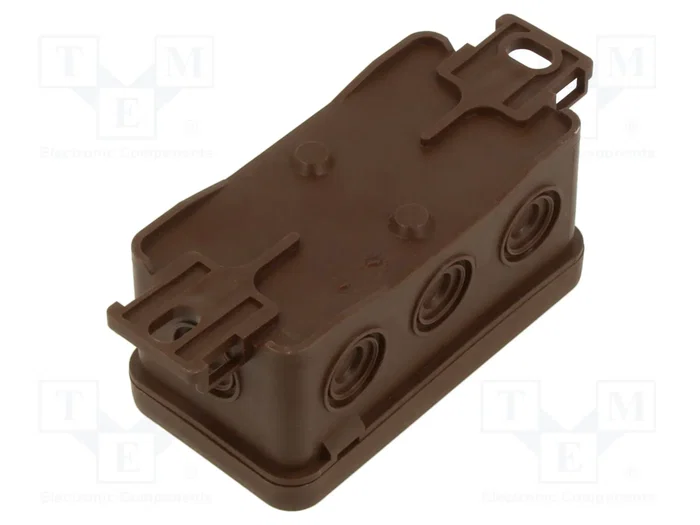 SIMET FASTBOX Caja de conexiones empotrada marrón