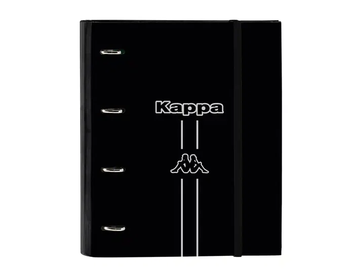 Safta Carpeta de Anillas Kappa Dark con Recambio y 5 Separadores DIN A4 Safta Carpeta de Anillas Kappa Dark con Recambio y 5 Separadores DIN A4
