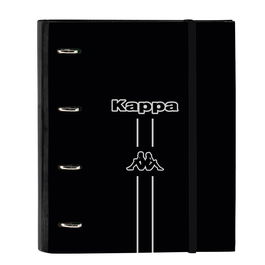 Carpeta de anillas Kappa Dark Negro 27 x 32 x 3.5 cm