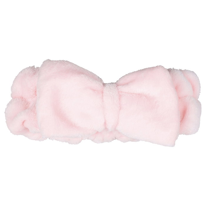 Cosmetic Club Banda De Maquillaje Con Lazo Para Mantener El Rostro Despejado Talla Única