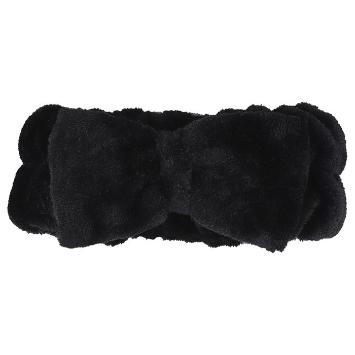 Cosmetic Club Banda De Maquillaje Con Lazo Para Mantener El Rostro Despejado Talla Única