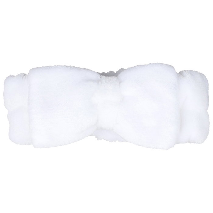 Cosmetic Club Banda De Maquillaje Con Lazo Para Mantener El Rostro Despejado Talla Única