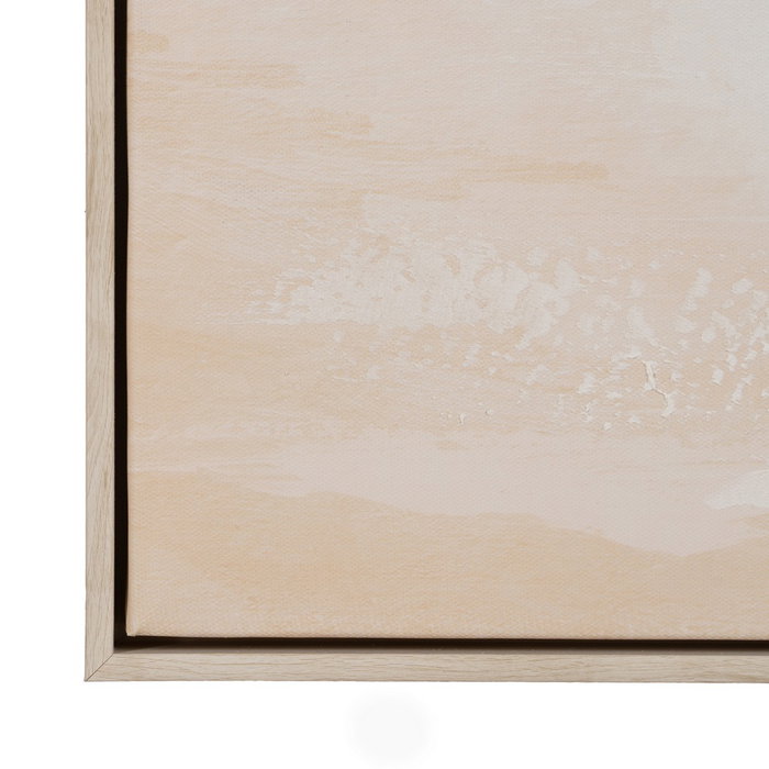 Cuadro Pintura Mujer-Playa 2/M Lienzo 80 X 3,50 X 80 cm (Set de 2)