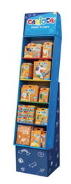 Rotulador Carioca Floor 1/6 Pallet Baby Expositor Surtido De 89 Pcs 5X 42815 Carioca Baby Teddy Marker 1+ 6Pcs 9X 42813 Carioca Baby Marker 2+ 6 Pcs 7X 42817 Carioca Baby 3In1 Crayon 1+ 6 Pcs 9X 42956 Carioca Baby Teddy Crayons 1+ 6Pcs 9X 42814 Carioca Ba