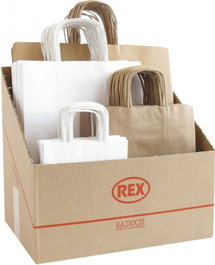 SADOCH REX Pack de 100 Bolsas Surtidas Blanco y Kraft