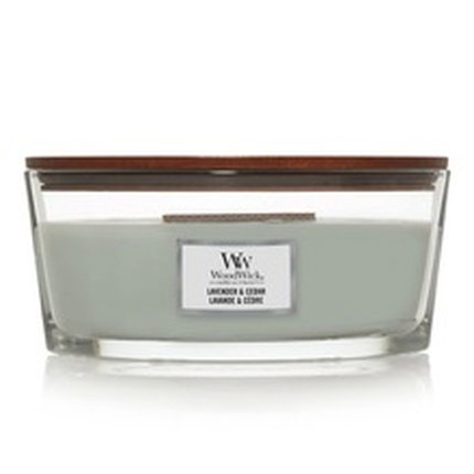 Woodwick Vela Core Ellipse Lavanda y Cedro 453,6 g Woodwick Vela Core Ellipse Lavanda y Cedro 453,6 g