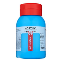 Talens Art Creation Pintura Acrílica Azul Brillante 564 750 ml