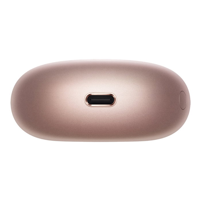 Huawei FreeClip Auriculares Inalámbricos True Wireless TWS con Cargador Inalámbrico, IP54, 36h Batería, Bluetooth, Oro Rosa
