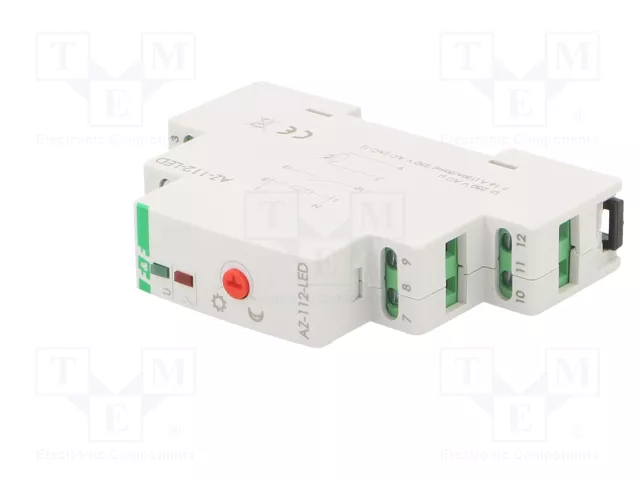 F&F AZ-112-LED Interruptor de crepúsculo para raíl DIN 230VAC 16A F&F AZ-112-LED Interruptor de crepúsculo para raíl DIN 230VAC 16A
