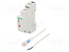 F&F AZ-112-LED Interruptor de crepúsculo para raíl DIN 230VAC 16A