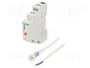 F&F AZ-112-LED Interruptor de crepúsculo para raíl DIN 230VAC 16A