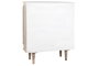 DKD Home Decor Aparador de Mango y Metal Blanco