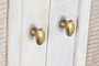 DKD Home Decor Aparador de Mango y Metal Blanco