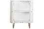 DKD Home Decor Aparador de Mango y Metal Blanco